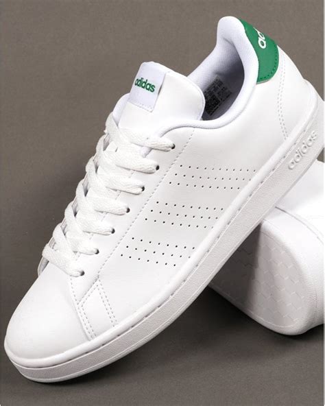 white and green adidas